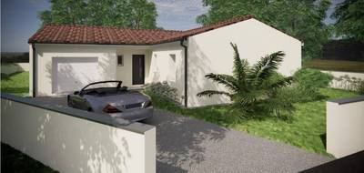Terrain et maison à Saint-Germain-de-Montbron en Charente (16) de 100 m² à vendre au prix de 244100€ - 1
