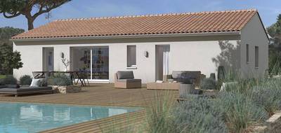 Terrain et maison à Alignan-du-Vent en Hérault (34) de 90 m² à vendre au prix de 265200€ - 2