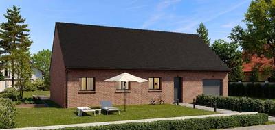 Terrain et maison à Carvin en Pas-de-Calais (62) de 101 m² à vendre au prix de 237000€ - 1