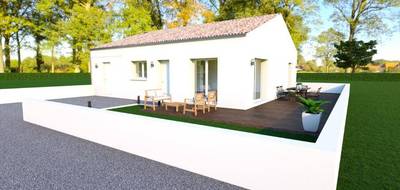 Terrain et maison à Notre-Dame-de-Riez en Vendée (85) de 82 m² à vendre au prix de 254000€ - 2