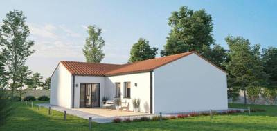 Terrain et maison à Mesnard-la-Barotière en Vendée (85) de 100 m² à vendre au prix de 227914€ - 2