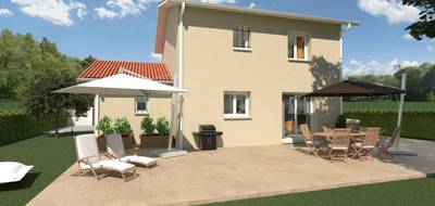 Terrain et maison à Saint-Just-Chaleyssin en Isère (38) de 90 m² à vendre au prix de 393797€ - 2