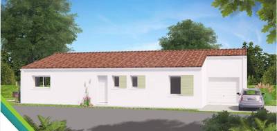 Terrain et maison à Fléac en Charente (16) de 90 m² à vendre au prix de 217000€ - 1