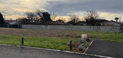 Terrain à Cognac en Charente (16) de 373 m² à vendre au prix de 45900€ - 1