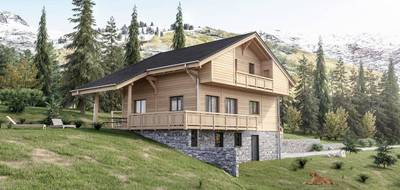 Terrain et maison à Sallanches en Haute-Savoie (74) de 113 m² à vendre au prix de 647484€ - 2