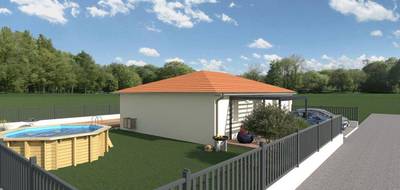 Terrain et maison à Coligny en Ain (01) de 75 m² à vendre au prix de 214500€ - 1