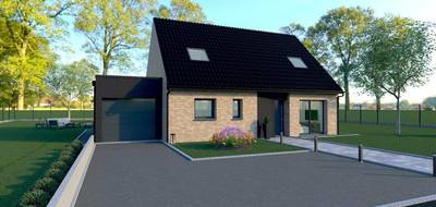 Terrain et maison à Neuve-Chapelle en Pas-de-Calais (62) de 115 m² à vendre au prix de 298300€ - 1