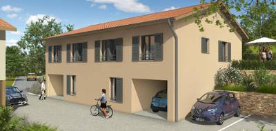 Terrain et maison à Ville-sur-Jarnioux en Rhône (69) de 95 m² à vendre au prix de 344000€ - 1