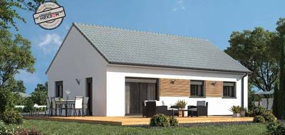 Terrain et maison à Riec-sur-Bélon en Finistère (29) de 75 m² à vendre au prix de 296800€ - 1