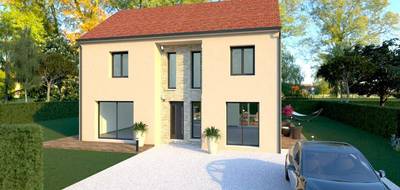 Terrain et maison à Thomery en Seine-et-Marne (77) de 125 m² à vendre au prix de 347000€ - 1