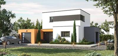 Terrain et maison à Saint-Thonan en Finistère (29) de 110 m² à vendre au prix de 344000€ - 1