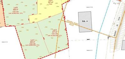 Terrain à Tacoignières en Yvelines (78) de 417 m² à vendre au prix de 123000€ - 2