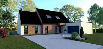 Terrain et maison à Agnez-lès-Duisans en Pas-de-Calais (62) de 165 m² à vendre au prix de 476930€ - 1