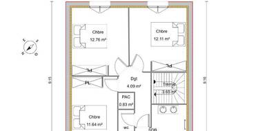 Terrain et maison à Frouzins en Haute-Garonne (31) de 102 m² à vendre au prix de 368773€ - 4