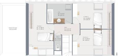 Terrain et maison à Thumeries en Nord (59) de 115 m² à vendre au prix de 365000€ - 4