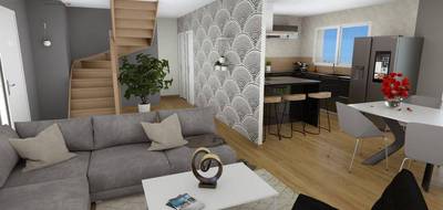 Terrain et maison à Clef Vallée d'Eure en Eure (27) de 141 m² à vendre au prix de 364600€ - 2