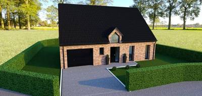 Terrain et maison à Palluel en Pas-de-Calais (62) de 130 m² à vendre au prix de 272000€ - 1