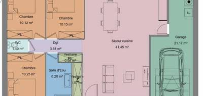 Terrain et maison à Lairoux en Vendée (85) de 85 m² à vendre au prix de 219000€ - 4