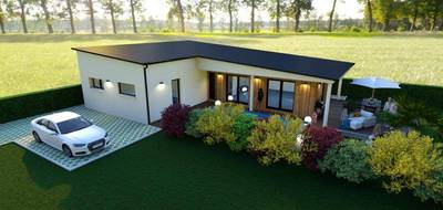 Terrain et maison à Moulins-en-Bessin en Calvados (14) de 100 m² à vendre au prix de 255500€ - 1