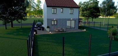 Terrain et maison à Saint-Fargeau-Ponthierry en Seine-et-Marne (77) de 102 m² à vendre au prix de 294000€ - 2