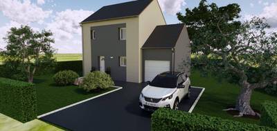 Terrain et maison à Le Mesnil-Guillaume en Calvados (14) de 80 m² à vendre au prix de 221800€ - 1