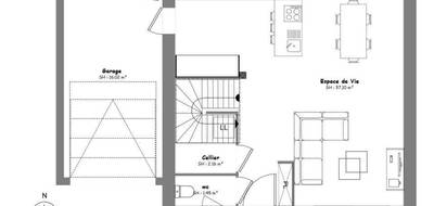 Terrain et maison à Saint-Manvieu-Norrey en Calvados (14) de 85 m² à vendre au prix de 194000€ - 3