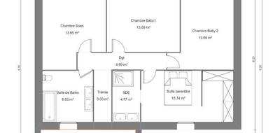 Terrain et maison à Cagnoncles en Nord (59) de 160 m² à vendre au prix de 356000€ - 4