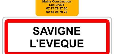 Terrain à Savigné-l'Évêque en Sarthe (72) de 300 m² à vendre au prix de 25500€ - 3