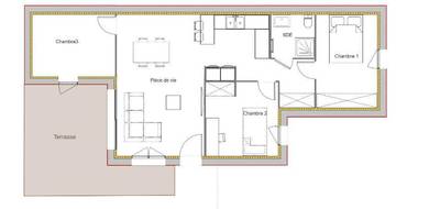 Terrain et maison à La Fresnais en Ille-et-Vilaine (35) de 63 m² à vendre au prix de 234800€ - 4
