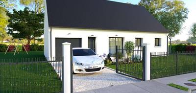 Terrain et maison à Monnaie en Indre-et-Loire (37) de 95 m² à vendre au prix de 266000€ - 1