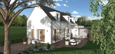 Terrain et maison à La Baussaine en Ille-et-Vilaine (35) de 138 m² à vendre au prix de 370400€ - 1