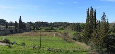 Terrain à Aubais en Gard (30) de 400 m² à vendre au prix de 169000€ - 1