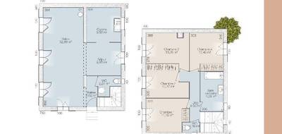 Terrain et maison à Brignoles en Var (83) de 76 m² à vendre au prix de 277900€ - 4