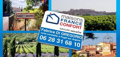 Terrain et maison à Puget-sur-Argens en Var (83) de 95 m² à vendre au prix de 435000€ - 4