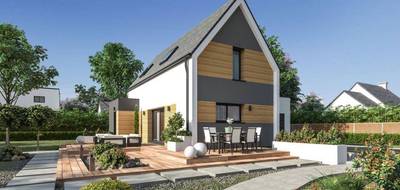 Terrain et maison à Le Hinglé en Côtes-d'Armor (22) de 91 m² à vendre au prix de 242000€ - 1