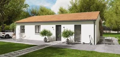 Terrain et maison à Sainte-Flaive-des-Loups en Vendée (85) de 91 m² à vendre au prix de 217759€ - 1