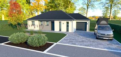 Terrain et maison à Aix-Noulette en Pas-de-Calais (62) de 90 m² à vendre au prix de 248636€ - 2