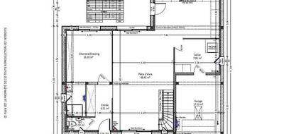 Terrain et maison à Mouzay en Indre-et-Loire (37) de 130 m² à vendre au prix de 264000€ - 4