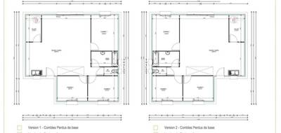 Terrain et maison à Saint-Martin-le-Beau en Indre-et-Loire (37) de 89 m² à vendre au prix de 218037€ - 4