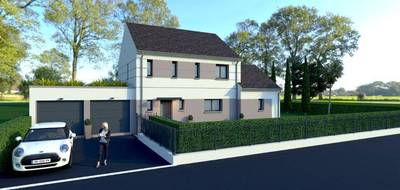 Terrain et maison à Saint-Pierre-lès-Nemours en Seine-et-Marne (77) de 120 m² à vendre au prix de 355000€ - 1