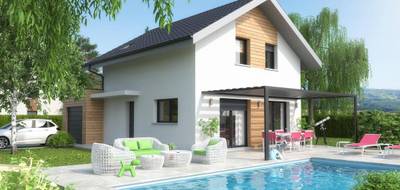 Terrain et maison à Marin en Haute-Savoie (74) de 98 m² à vendre au prix de 518000€ - 1
