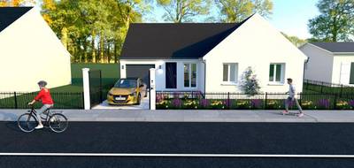 Terrain et maison à Monts en Indre-et-Loire (37) de 82 m² à vendre au prix de 281500€ - 1