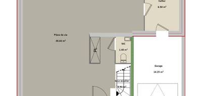 Terrain et maison à Saulx-les-Chartreux en Essonne (91) de 115 m² à vendre au prix de 440173€ - 4