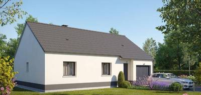 Terrain et maison à La Saussaye en Eure (27) de 74 m² à vendre au prix de 206300€ - 1
