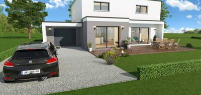 Terrain et maison à L'Hermitage en Ille-et-Vilaine (35) de 120 m² à vendre au prix de 344000€ - 1