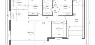 Terrain et maison à Grandcamp-Maisy en Calvados (14) de 110 m² à vendre au prix de 241200€ - 3