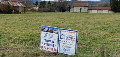 Terrain à Champdieu en Loire (42) de 1832 m² à vendre au prix de 79000€ - 2