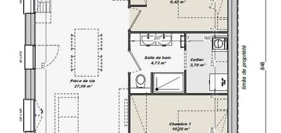 Terrain et maison à Chaumes-en-Retz en Loire-Atlantique (44) de 55 m² à vendre au prix de 212500€ - 3