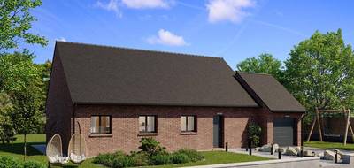 Terrain et maison à Avelin en Nord (59) de 101 m² à vendre au prix de 361000€ - 1