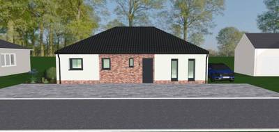 Terrain et maison à Bruay-la-Buissière en Pas-de-Calais (62) de 93 m² à vendre au prix de 193474€ - 1